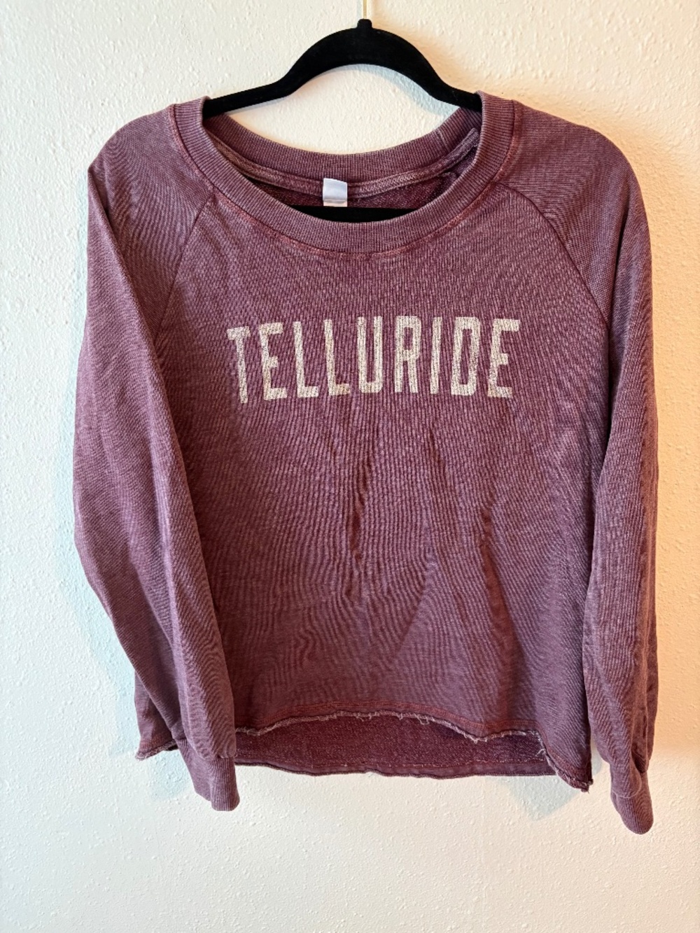 Cute mauvey pink pullover sweater